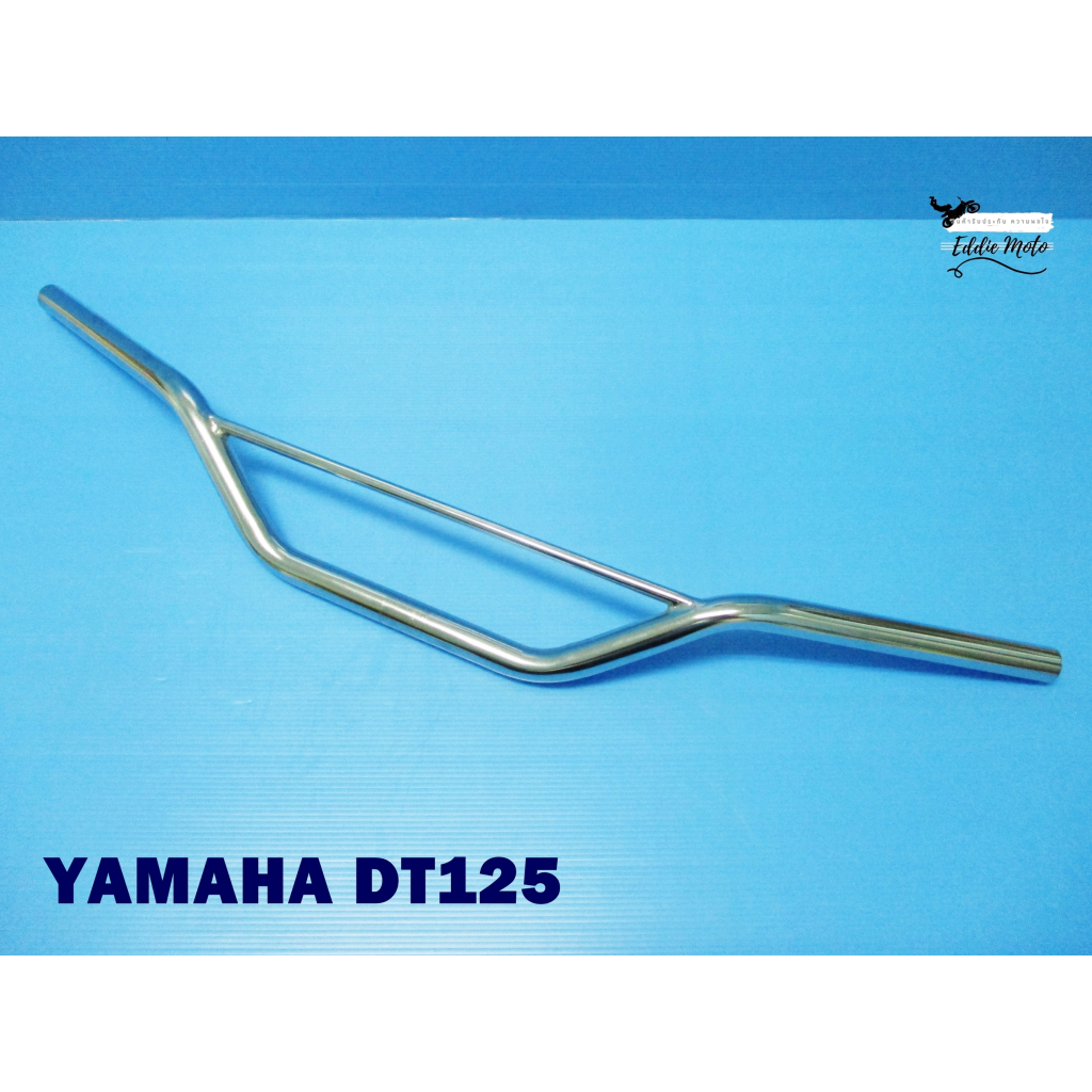 YAMAHA DT100 DT125 DT175 DT250 DT360 DT400 (L 76.5 cm)(dia. 22 mm.) - HANDLE BAR "CHROME" // แฮนด์รถ ชุบ