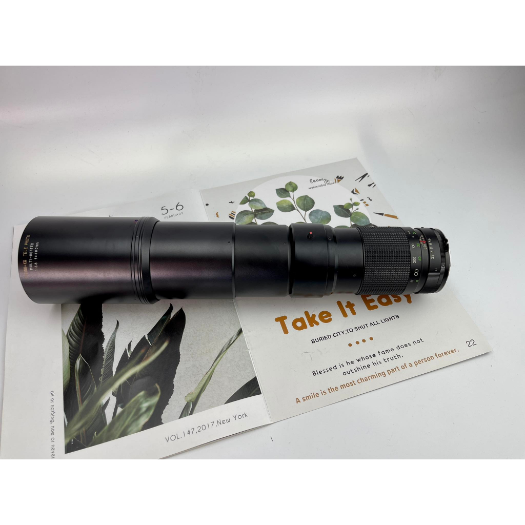 SIGMA-XQ TELE PHOTO MULTI-COATED 400MM.F5.6