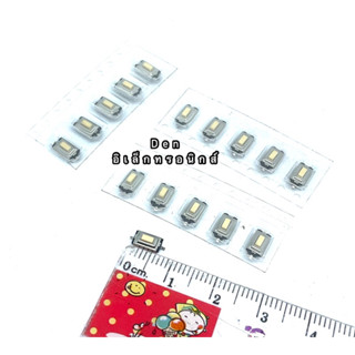 สวิตช์ SW SMD แบบเหลี่ยม 2ขา กดปล่อย (ราคาแพ็ค10ชิ้น) 65บาท