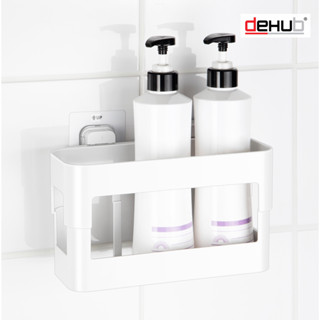 DeHUB Vacuum Pad ที่วางของ ชั้นวางและที่แขวน ไม่ต้องเจาะผนัง แผ่นกาวสูญญากาศ (Vacuum Pad Bottle Shelf 250)