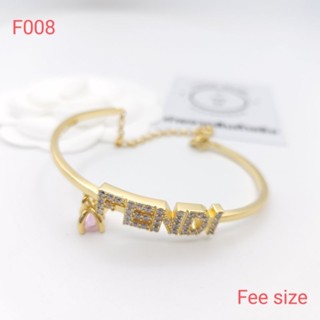 กำไล F พร้อมส่ง ถูกที่สุด!!งานดีสุด!!F008