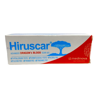 hiruscar gel hiruscar advance dragons blood ขนาด 8 กรัม2021 Exp.10/10/25