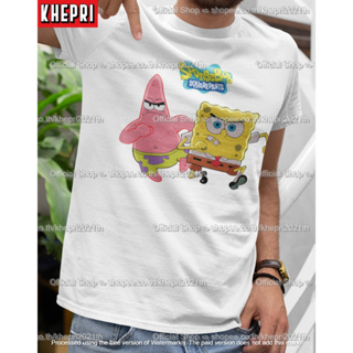 เสื้อยืด Unisex รุ่น SpongeBob 1 T-Shirt สวยใส่สบายแบรนด์ Khepri Cotton TC ผ้าพรีเมียม พิมพ์สวย ระวังของปลอม!