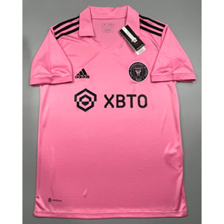 เสื้อบอล แฟนบอล ไมอามี่ เหย้า สีชมพู  2023-24 Inter Miami Home Pink