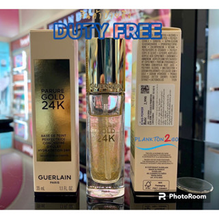 แพ๊คเก็ตใหม่ Guerlain Parure Gold 24K Base De Teint Hydratation 24H  35ml ป้ายคิง ผลิต 2022