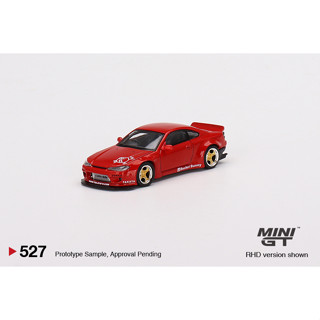 MINI GT No.527 Nissan Silvia (S15) Rocket Bunny Red RHD MGT00527-R