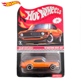 โมเดลรถเหล็ก Hot wheels Red Line Club 70 MUSTANG BOSS 302 CLUB EXCLUSIVE HOTWHEELS