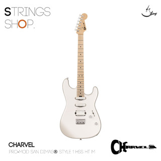 กีตาร์ไฟฟ้า Charvel Pro-Mod San Dimas® Style 1 HSS HT M, Maple Fingerboard - Platinum Pearl (2965063576)