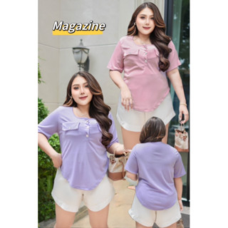 M330 เสื้อสาวอวบ อ้วน Bigsize Plussize XXL เสื้อยืด