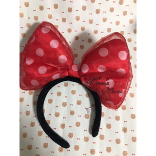 คาดผมมินนี่เม้าส์ Minnie Mouse  Tokyo Disney Resort made in japan ลิขสิทธิ์แท้ญี่ปุ่น