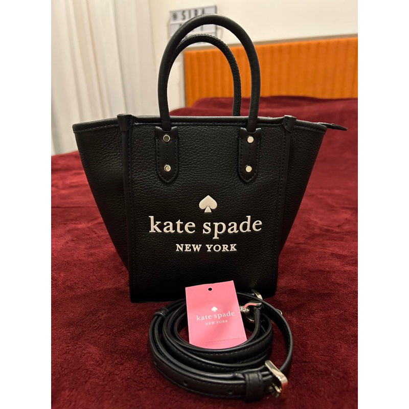 Kate Spade รุ่น  Ella Mini Leather Top Zip Tote Crossbody (ใบเล็ก)