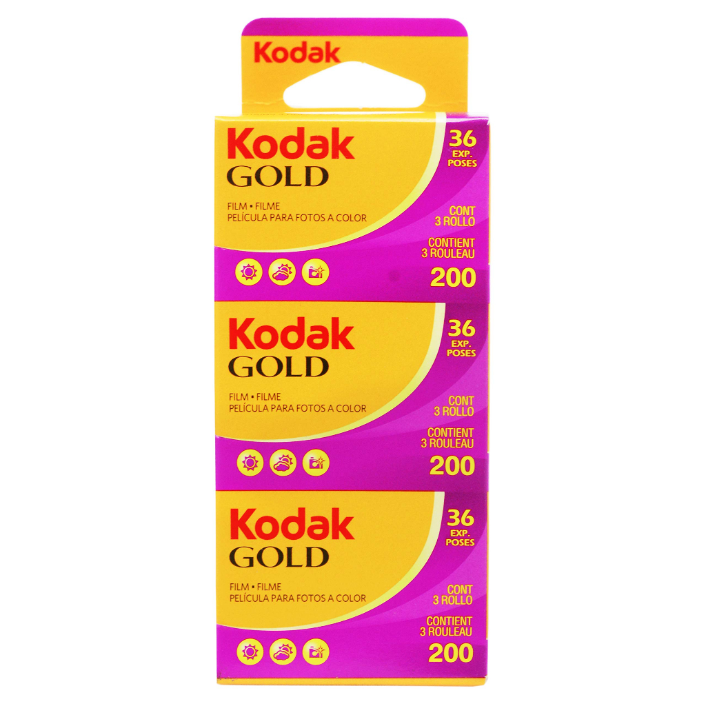 ฟิล์มสี Kodak Gold 200 /36รูป