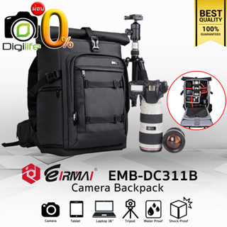 ผ่อน 0%** Eirmai Bag EMB-DC311B Backpack For Camera , Flash , Accessories กระเป๋ากล้อง กันน้ำกันกระแทก กระเป๋าเป้