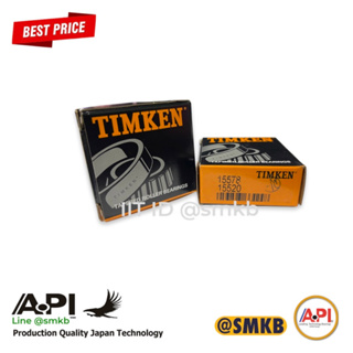 Timken 15578/20 ( 15578 / 15520 ) ตลับลูกปืนเม็ดเรียว  TAPERED ROLLER BEARINGS 25x57x18 ลูกปืนล้อหน้า Kia