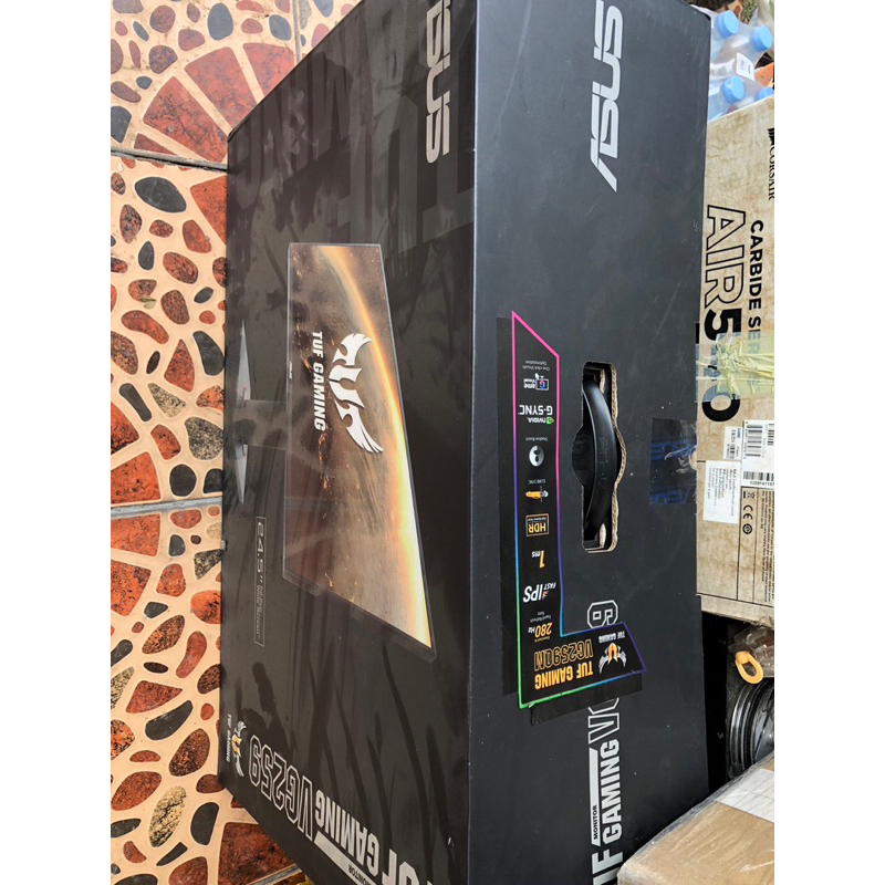 Asus tuf gaming vg259qm 280hz/ips/g sync/1ms/full hd/25”/hdr400