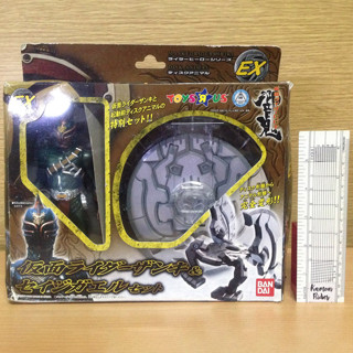 BANDAI : Kamen Rider Zanki &amp; Seiji Gaeru Special Set - EX Soft Vinyl - Toys R Us Limited - งานแท้ มือ1 กล่องไม่สวย