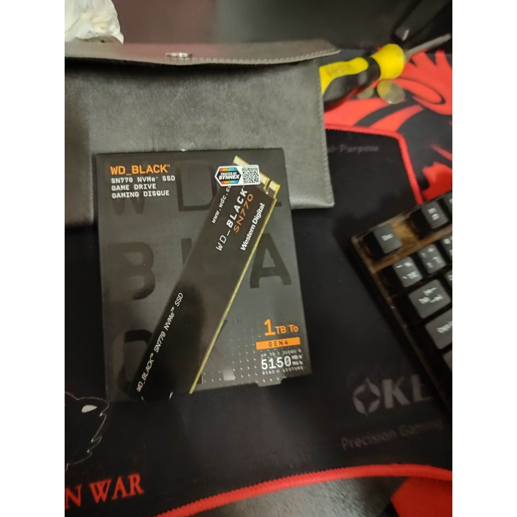 WD BLACK SN770 - PCIe 4/NVMe M.2 2280 (WDS100T3X0E)