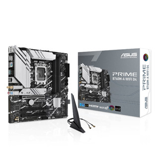 ASUS PRIME B760M-A WIFI D4 (DDR4) LGA 1700 MAINBOARD (เมนบอร์ด MICRO-ATX) สินค้ามือ1 ประกันศูนย์ 3ปี