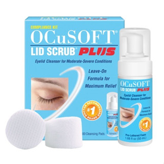 OCuSOFT Lid Scrub PLUS แผ่นทำความสะอาดเปลือกตา(30แผ่น)