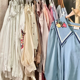 Korea closet 🇰🇷🌷 live 405-500 บาทนะคะ 🧺🐰✨🌷