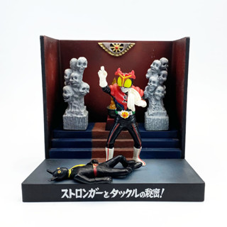 Bandai V7 Battle Diorama Scene Stronger Base มดแดง kamen rider masked rider