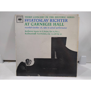 1LP Vinyl Records แผ่นเสียงไวนิล  SVIATOSLAV RICHTER AT CARNEGIE HALL    (E4F47)