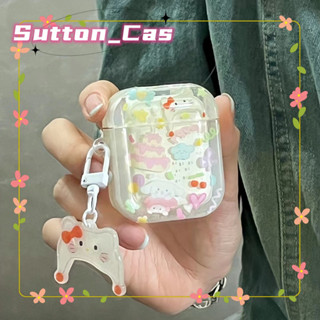 ❤️ส่งของขวัญ❤️ เคสแอร์พอด 1 2 การ์ตูน กราฟฟิตี แฟชั่น เคส AirPods 3 pro ฤดูร้อน น่ารัก case for AirPod Pro2 AirPods gen2