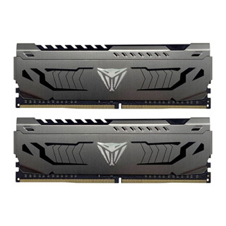 RAM (แรมพีซี) 32GB (16GBx2) DDR4 3200MHz PATRIOT VIPER STEEL (PVS432G320C6K) ประกัน LT