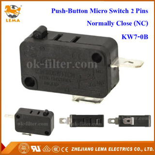 Push-Button Micro Switch 2 Pins (NC) KW7-0B