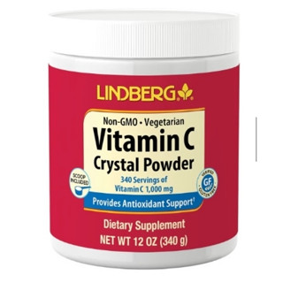 Vitamin C Crystal Powder, 1000 mg Lindberg