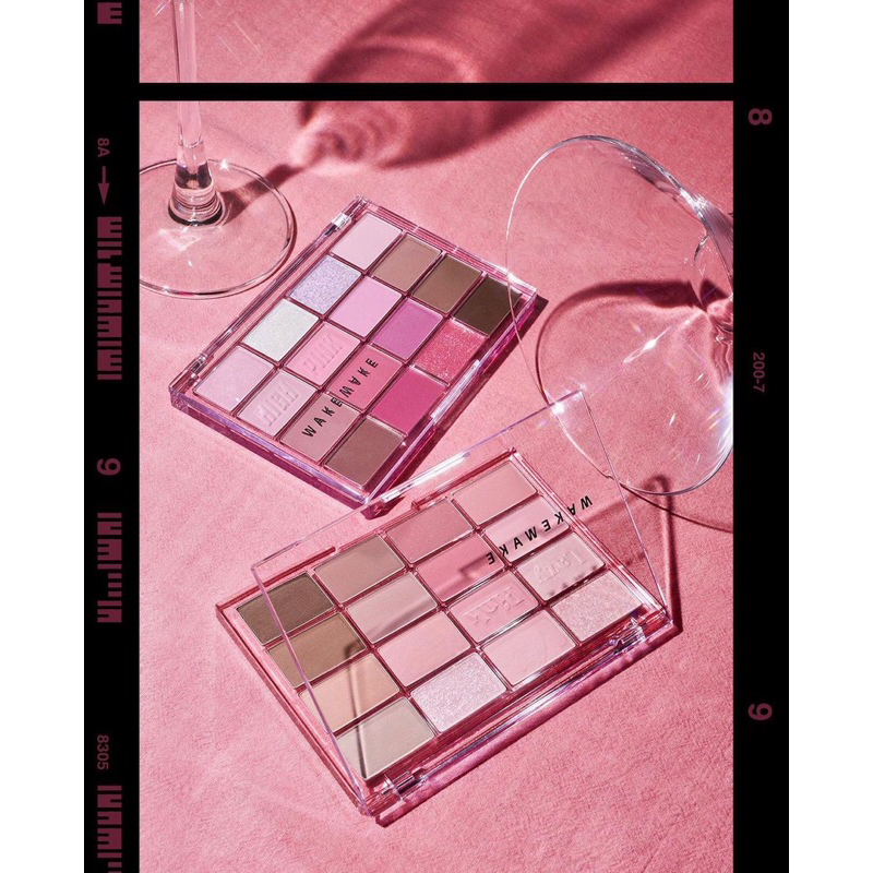 Wakemake Soft blurring eye palette 🎨