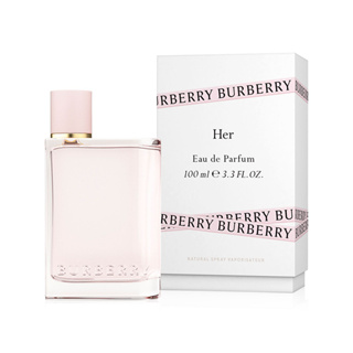 Burberry Her EDT/EDP Spray 3.4oz(100ml) 💯แท้ กล่องซีล กลิ่นหอมติดทนนาน