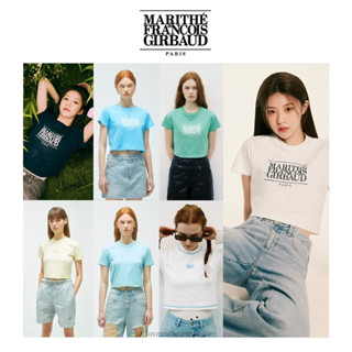 พร้อมส่ง | Marithe Francois Girbaud - W Classic Logo Crop Tee