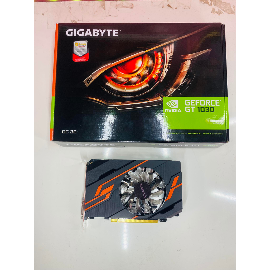 ขายการ์ดจอมือสอง GIGABYTE GT1030 OC 2GB GDDR5