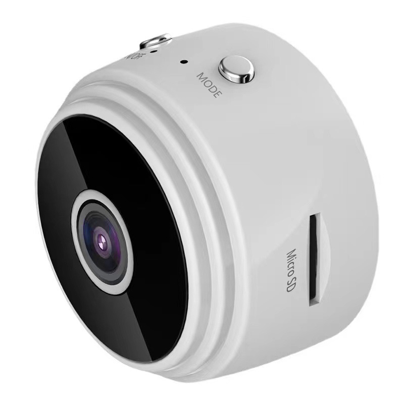 กล้องวงจรปิด ขนาดเล็ก มีแม่เหล็กในตัว ใช้ Wifi กล้องมินิ กล้องไร้สาย Night Vision HD Wifi รองรับการ์ด TFดูผ่านมือถือได้
