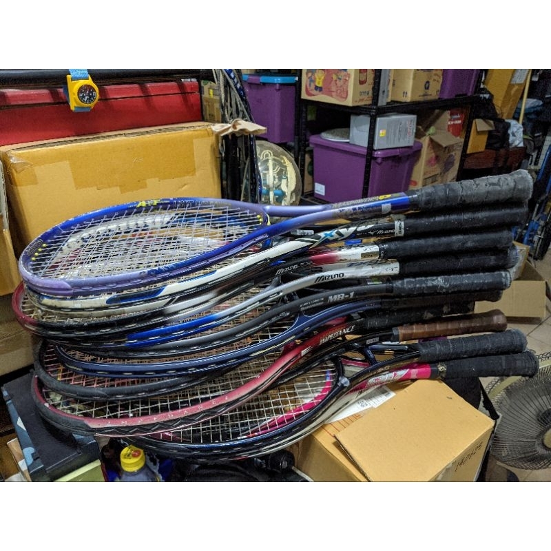 ไม้ เทนนิส สำหรับนักเรียน นักศึกษา ไม้เทนนิส tennis และ soft tennis มือสอง แบรนดัง ราคาประหยัด อ่านก