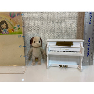 Sylvanian Family เปียโน และหมา ของแท้ ตำหนิตามรูป