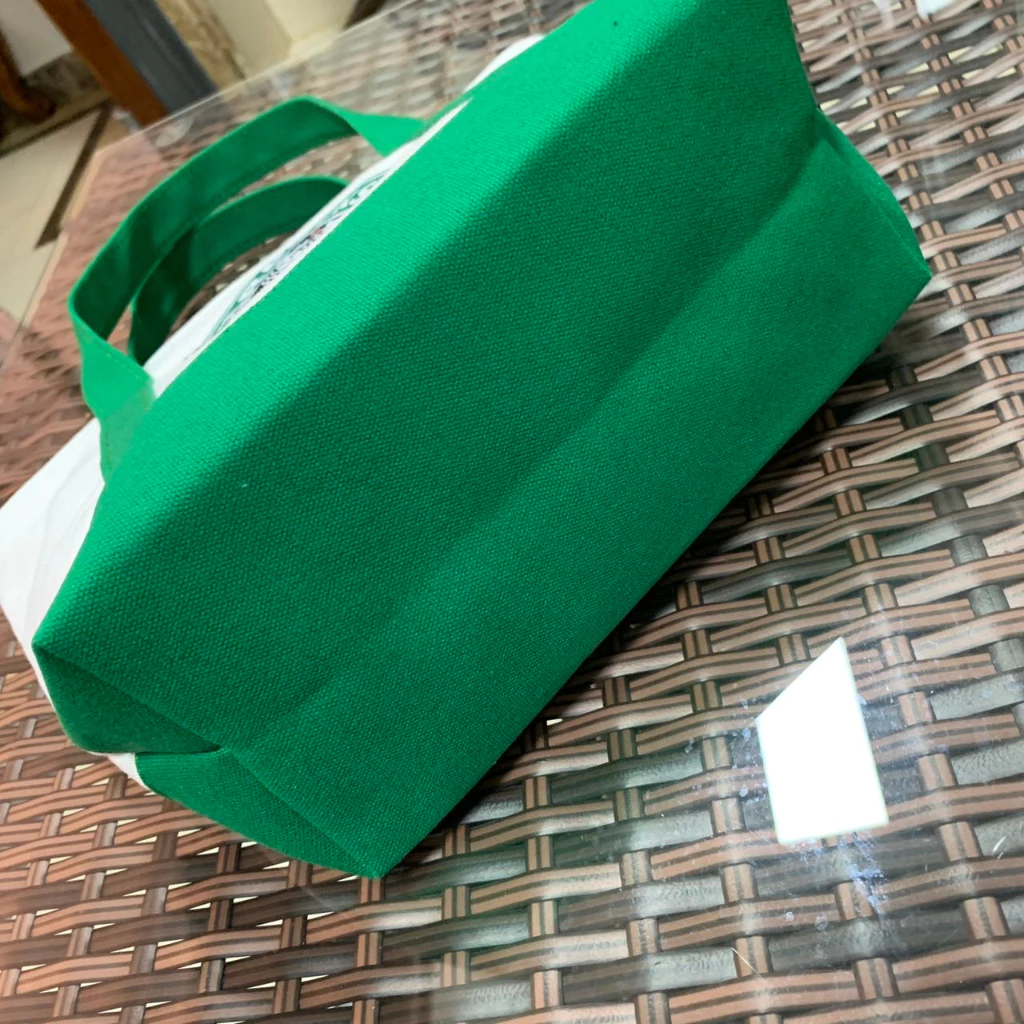 กระเป๋าผ้าแต่งแถบสีพิมพ์ลาย สตาบัค starbuck103 thumbnail 8