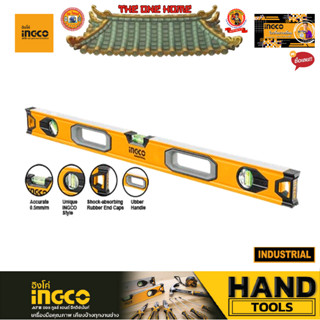 INGCO รุ่น  HSL08100 INDUSTRIAL วัดระดับน้ำอลูมิเนียม ขนาด 100 cm