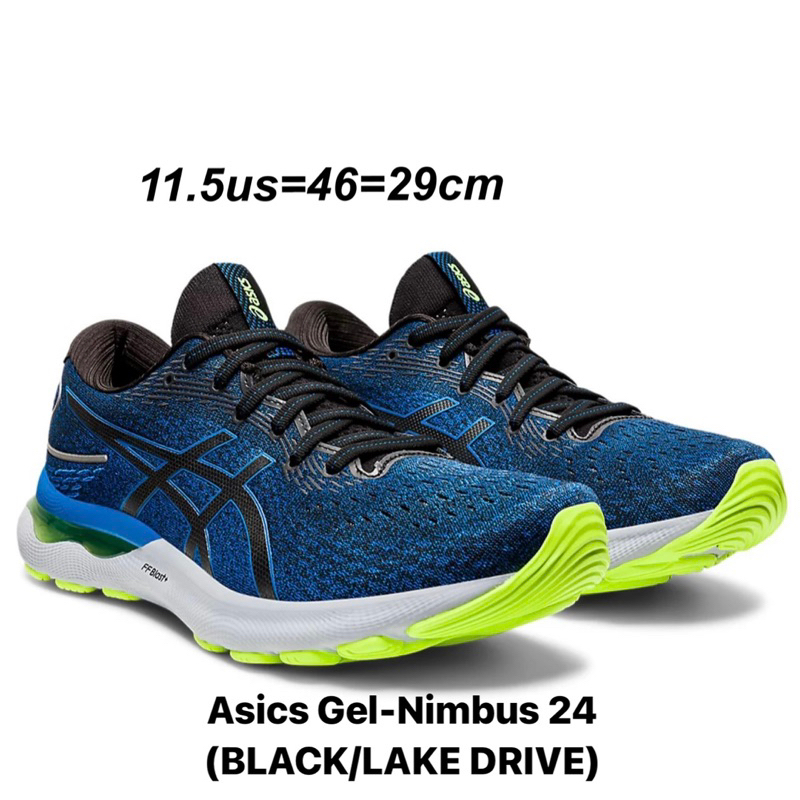 รองเท้าวิ่งชาย Asics Gel-Nimbus 24 สีน้ำเงินเข้ม (1011B359-003) ของแท้💯% มือ 1 พร้อมกล่อง