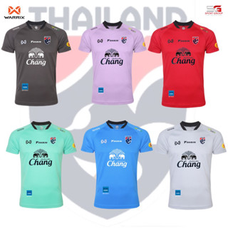 เสื้อซ้อมทีมชาติไทย เสื้อกีฬา WARRIX เสื้อซ้อมทีมชาติไทย WARIX DIY CHANGSUEK Full Sponsor