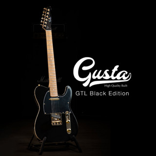 Gusta GTL Black Edition กีตาร์ไฟฟ้า Gusta GTL Standard Black Edition กีต้าร์ไฟฟ้า Music Arms