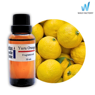 หัวน้ำหอมเกรดพรีเมียมกลิ่น YUZU orange Fragrance oil สำหรับเทียนเเละเครื่องสำอาง 30ml/100ml