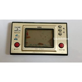 เกมกดของแท้ มือสอง สภาพพร้อมใช้ Nintendo Game&amp;watch popeye เกมกดป๊อปอาย เกมเก่า