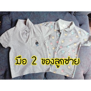 กางเกงเด็กชาย เสื้อผ้ามือสองของลุกชาย มือ 2 พร้อมส่ง กางเกงมือสอง