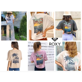 Roxy เสื้อครอป เสื้อยืด ของใหม่