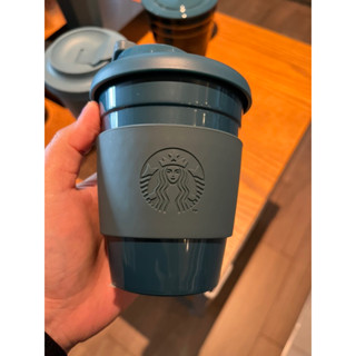 แก้วพกพา starbucks สีน้ำเงินกรมท่า ขนาด 11.50 oz