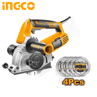 INGCO เครื่องเซาะร่องผนังวางท่อ 5 นิ้ว เครื่องเซาะร่องกรีดผนัง 5นิ้ว รุ่น WLC15008 แถมฟรีตัด 4 ใบ ประกันศูนย์ 2 ปี