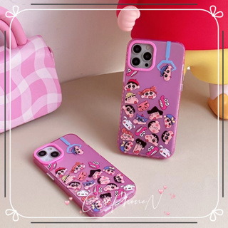 เคสไอโฟน iphone 11 14 Pro Max การ์ตูน น่ารัก เครยอนชินจัง สัญลักษณ์ ป้องกันการตก เคส iphone 12 13 Pro Case for iPhone