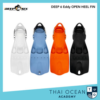 Deep 6 Eddy Open Heel Fins ฟินดำน้ำ